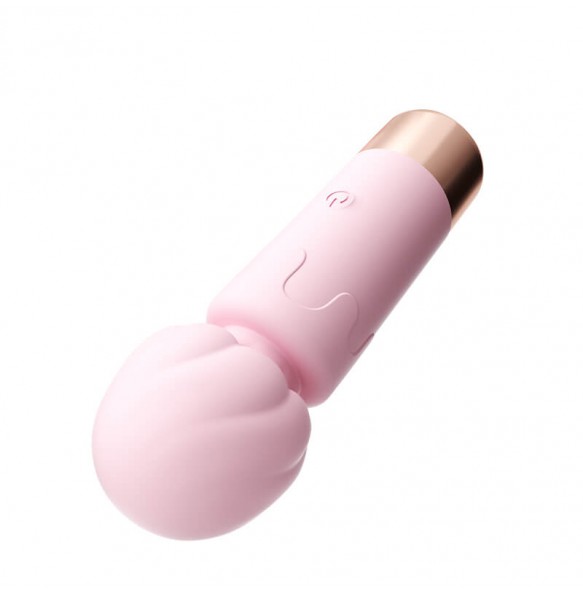 MizzZee - Mini Ice Cream AV Stick Heating Vibrator (Chargeable - Pink)